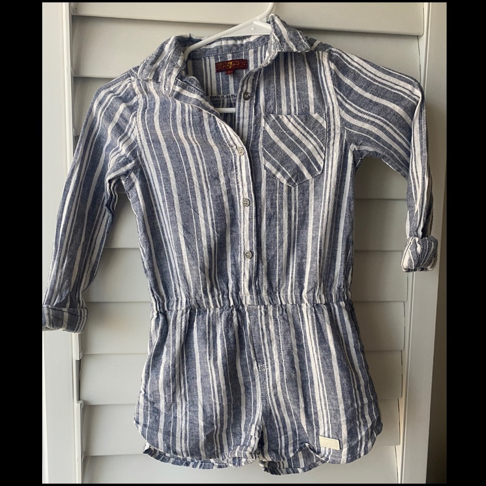 Girls Romper-7 for all Mankind